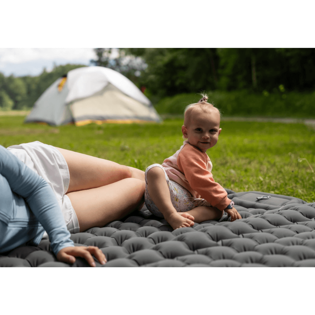 Relaxmat™ Utralichte Reismat met geïntegreerde pomp