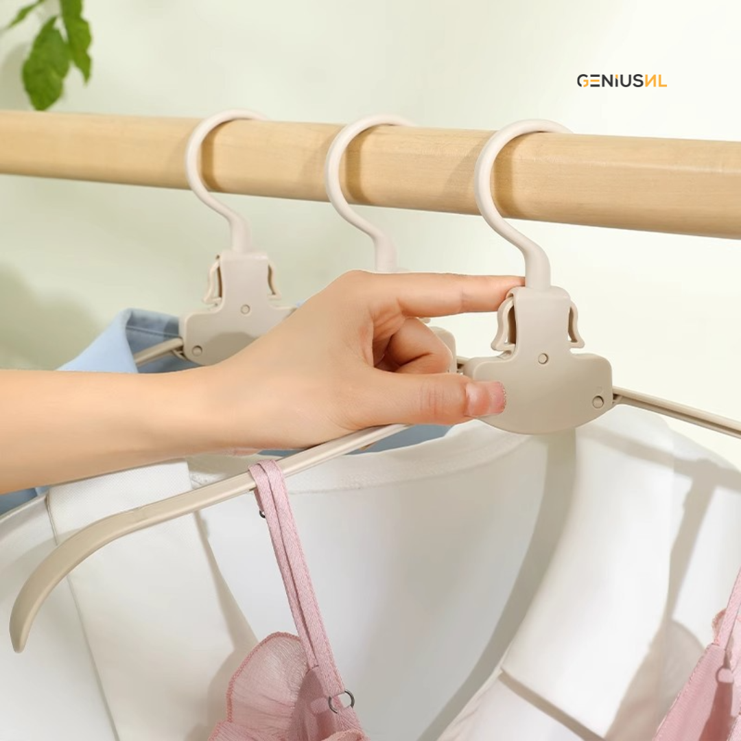 EasyHangers™ | De Magische, Opvouwbare Kledinghangers voor Meer Ruimte en Gemak!