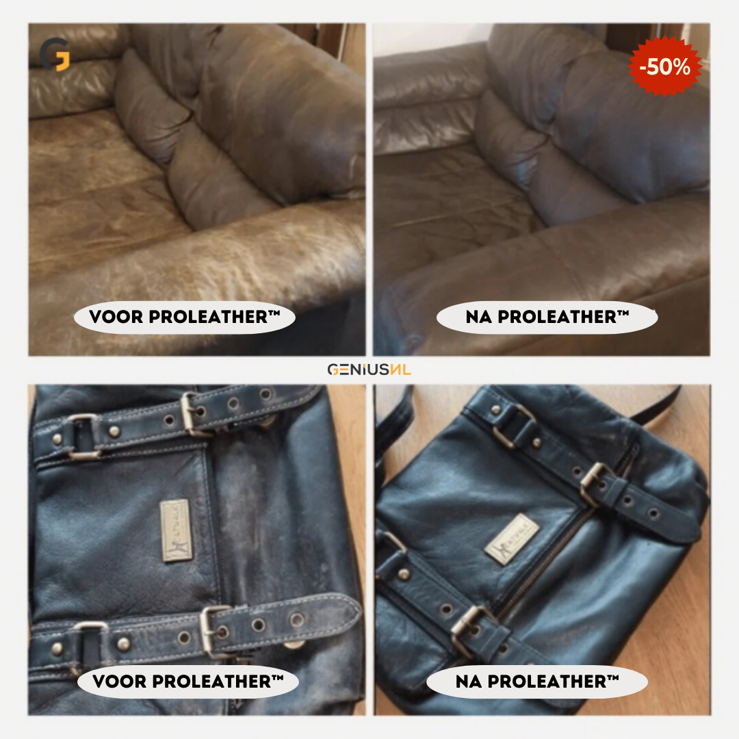 ProLeather™ Herstelset | Herstel beschadigde houten en leren meubels!