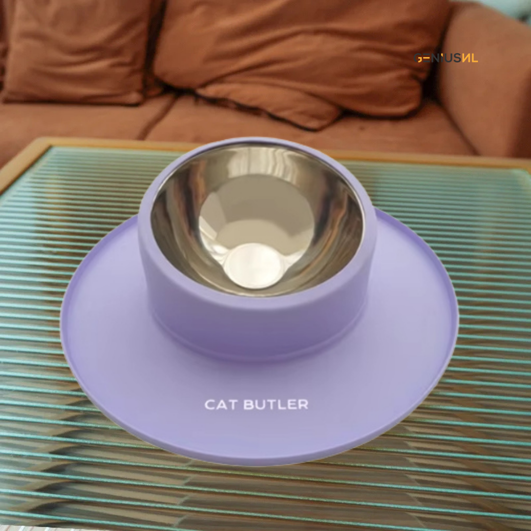 Cat Butler™ | Zorgeloos voeren zonder geknoei – iedere dag weer