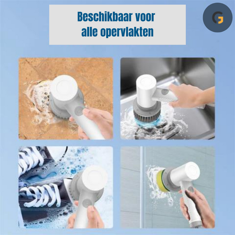 Power-Brush™ Reinigingsborstel | Met 1 Jaar Garantie