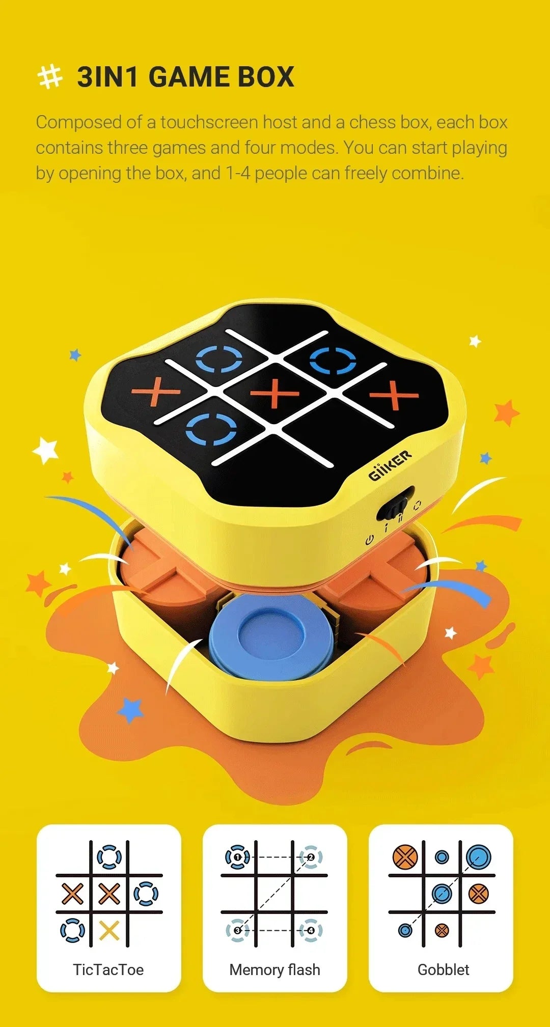 XMark™ – Slimme en interactieve tic-tac-spelset.
