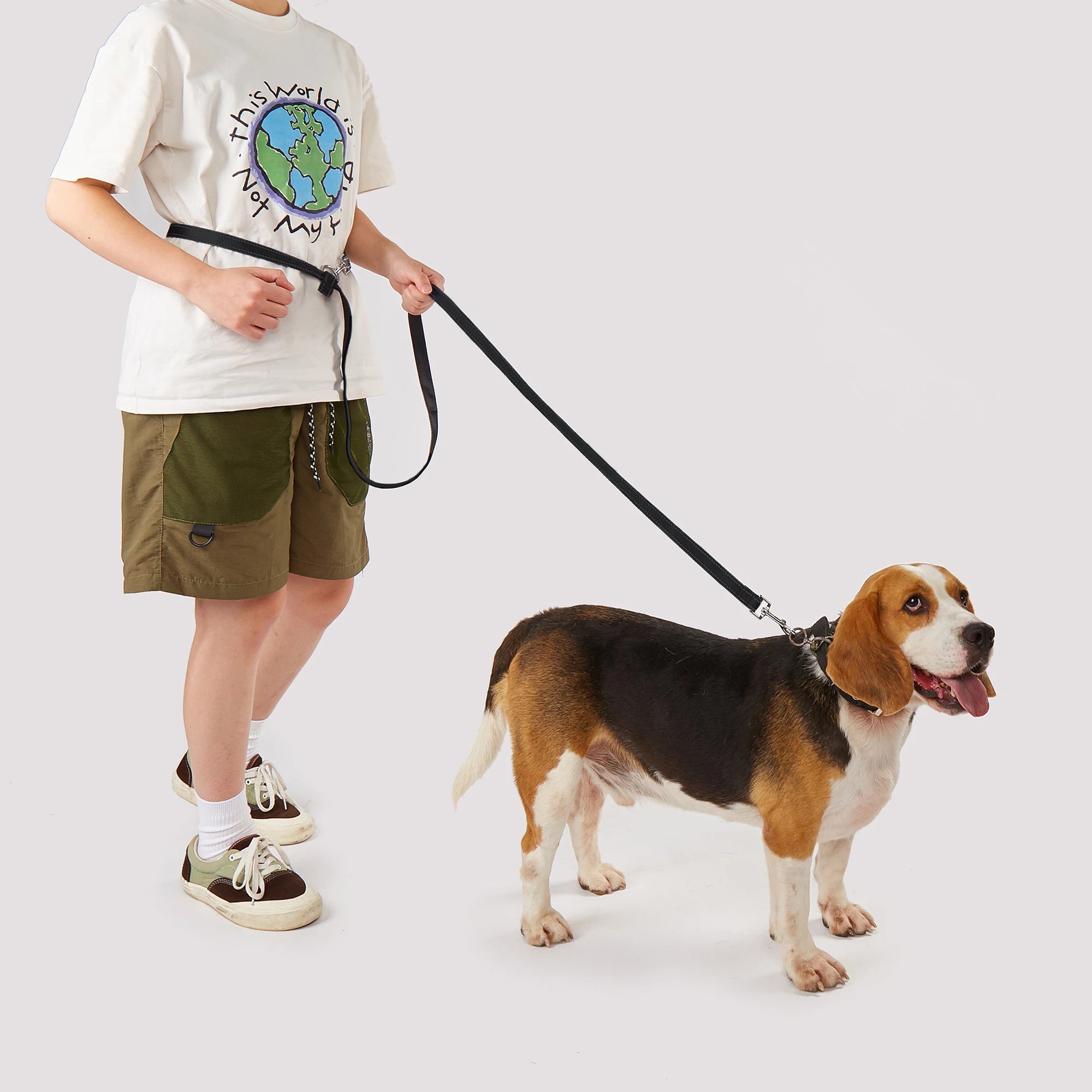 Rubez Multi Leiband™ | Handsfree leiband, ook geschikt voor meerdere honden aanlijnen | 3 Meter!