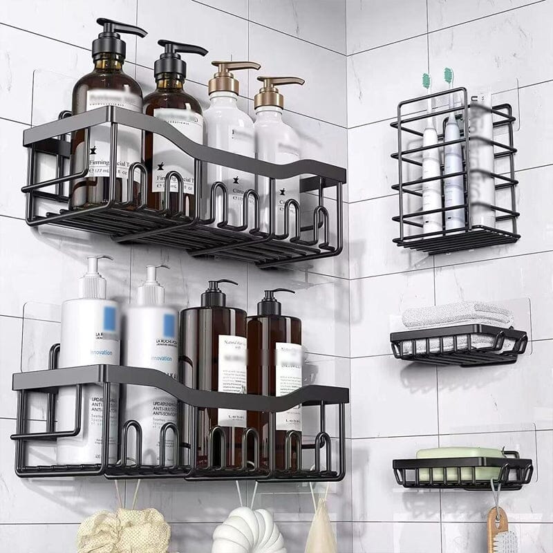 Zelfklevende douche organizer