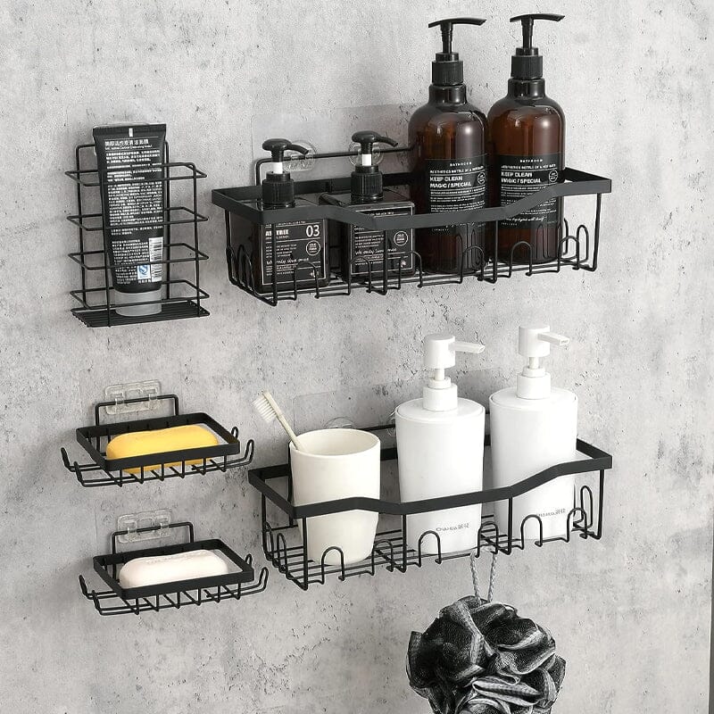 Zelfklevende douche organizer