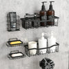 Zelfklevende douche organizer