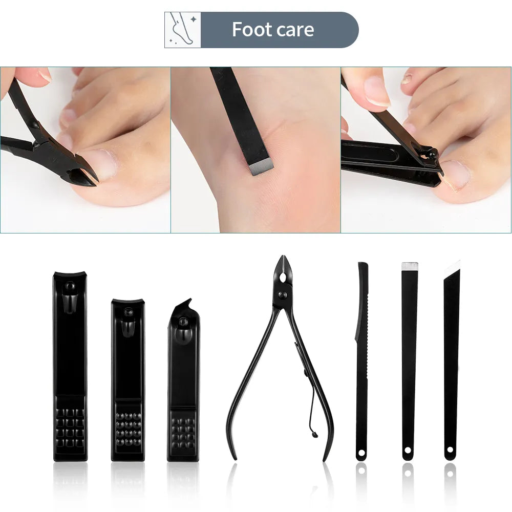 BlackLux™ Manicure Set | Verzorg je nagels op een hoger niveau
