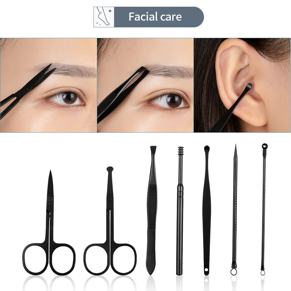 BlackLux™ Manicure Set | Verzorg je nagels op een hoger niveau