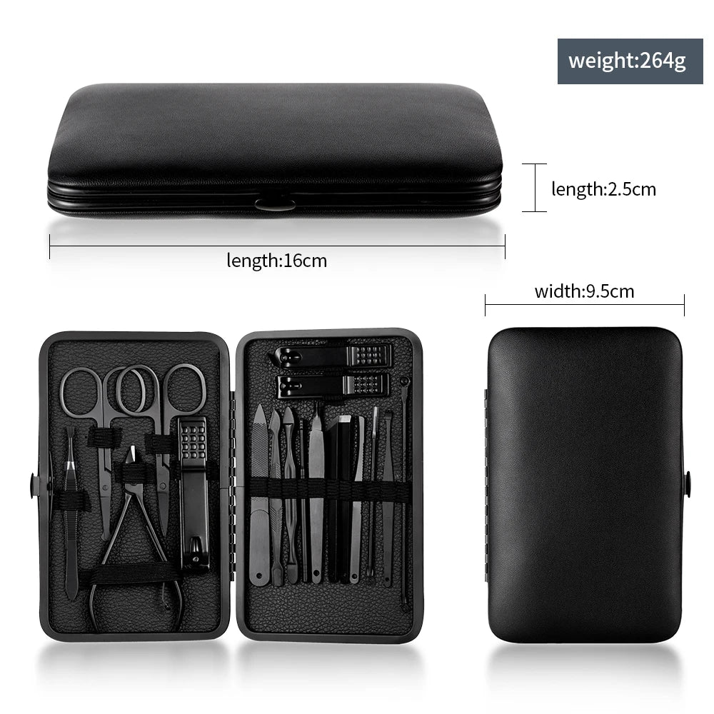 BlackLux™ Manicure Set | Verzorg je nagels op een hoger niveau