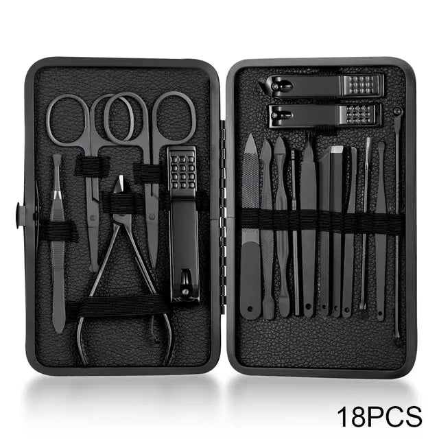 BlackLux™ Manicure Set | Verzorg je nagels op een hoger niveau